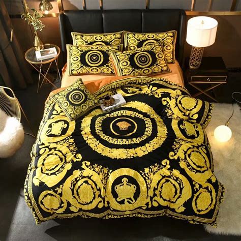 fake versace bed linen|Versace Bedding Set .